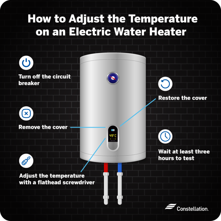 How to Adjust a Hot Water Heater Constellation Home